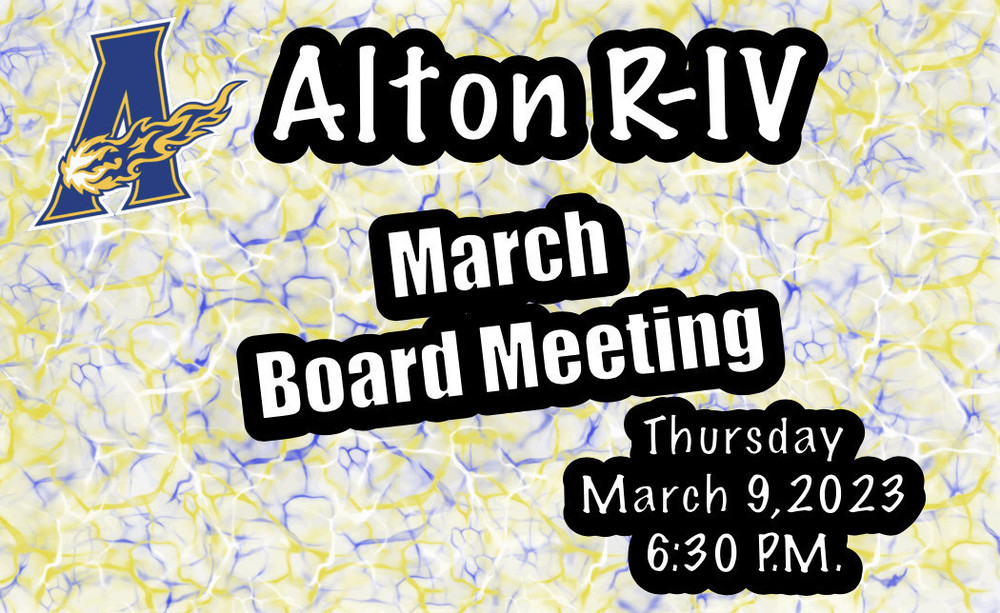 March Board Meeting