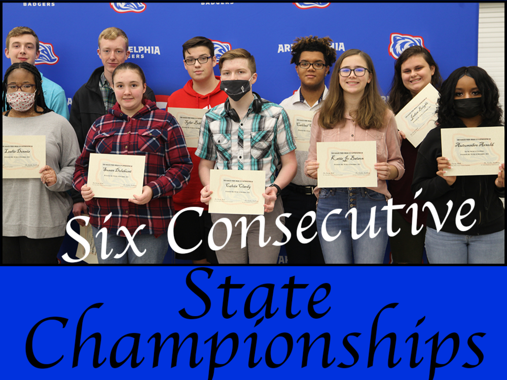 Arkadelphia Band Recognition at the APSD Board Meeting