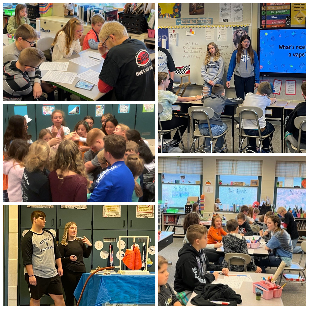 SADD Visit to 5th Grade