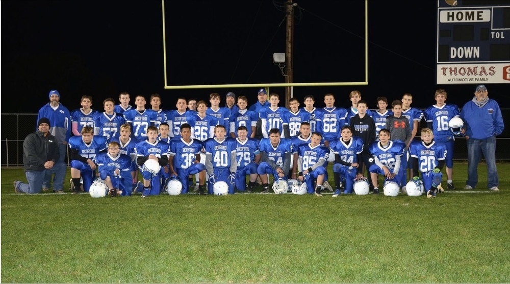 JH Football Undefeated Season