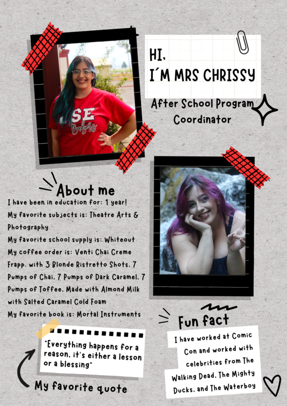 Staff Spotlight Big Springs Elementary School District