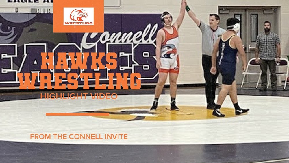 Hawks Wrestling Highlight - Connell Invite