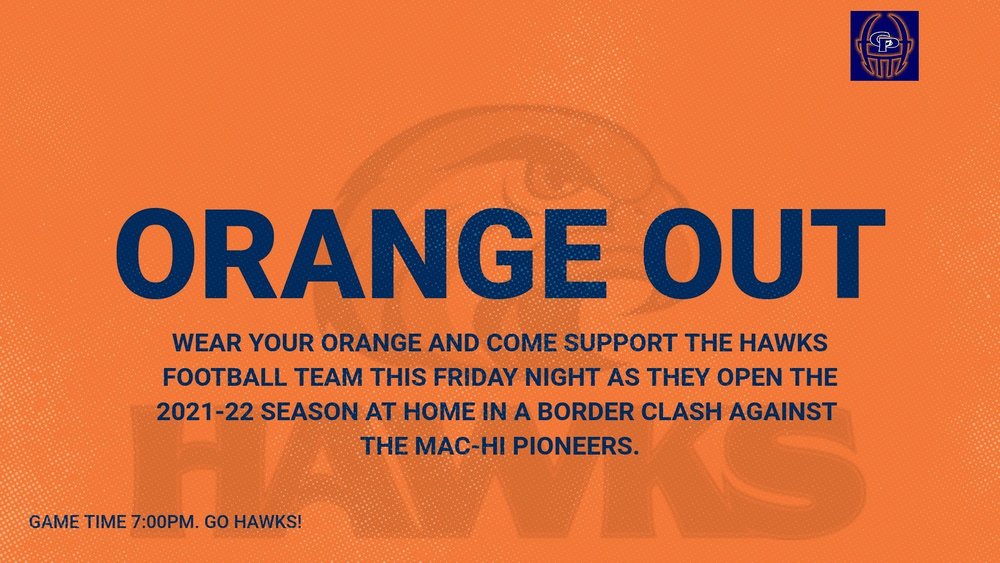 Hawks Orange Out!