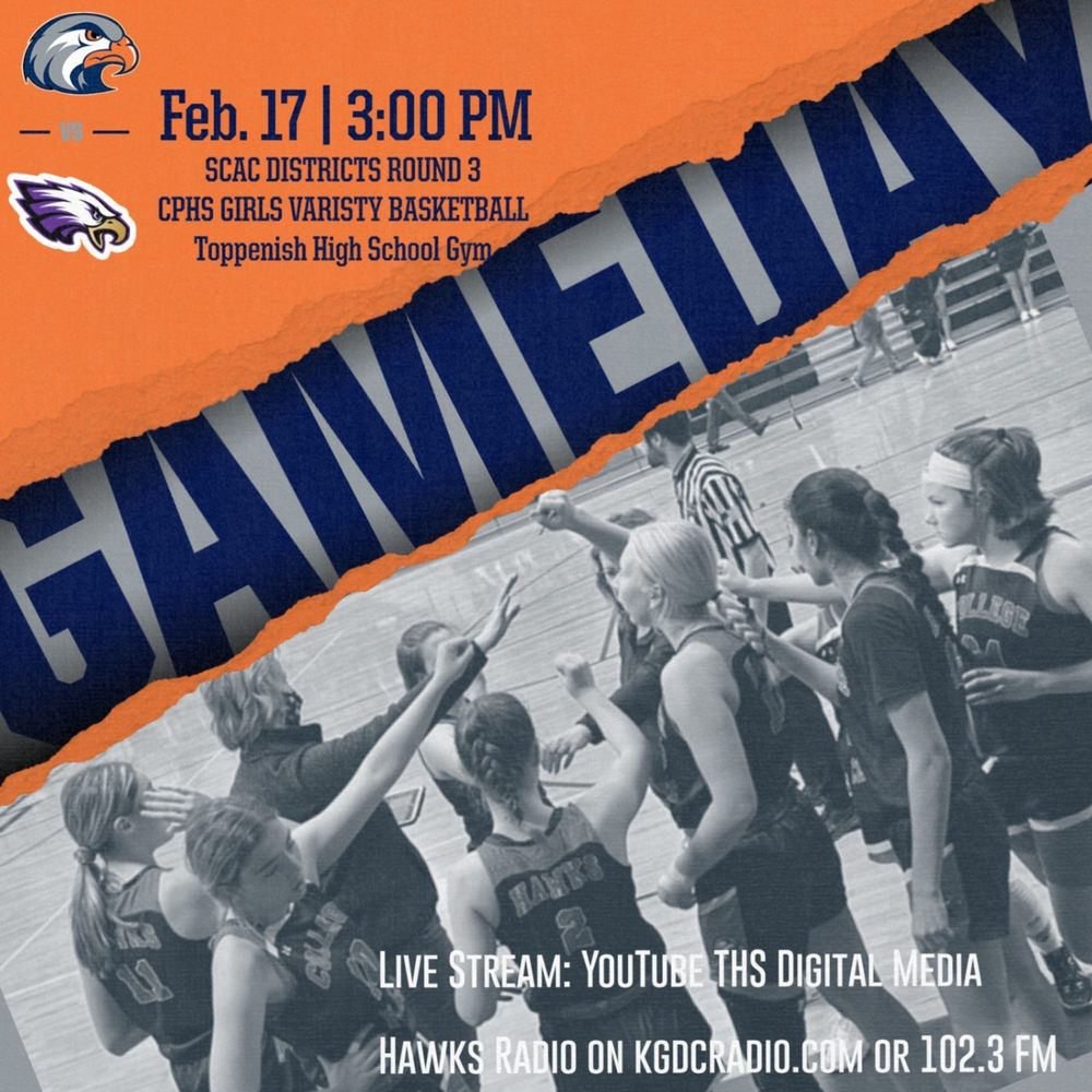 Game Day! Hawks Girls BB Playoffs!