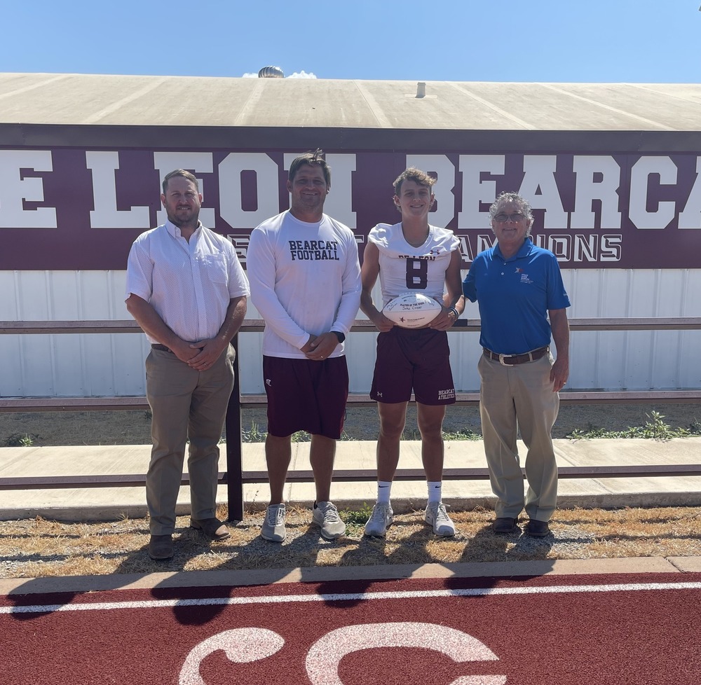 Comanche County Farm Bureau Player of the Week! De Leon ISD
