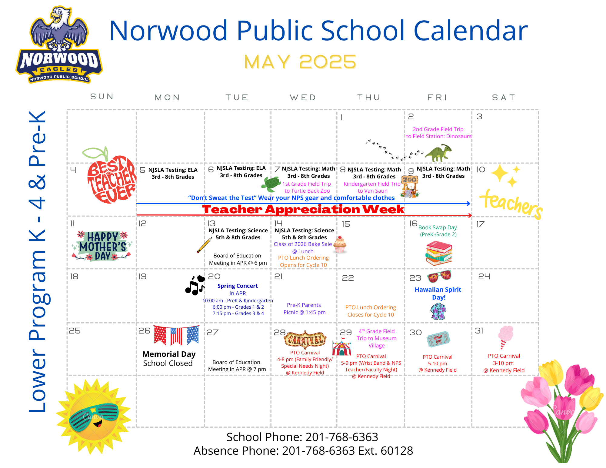 2025 2026 New Student Registration Norwood Public School