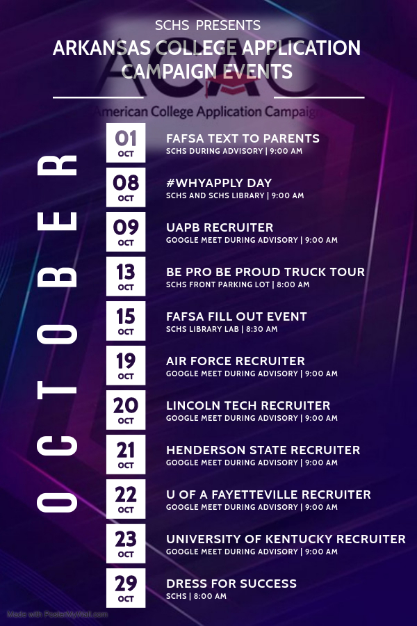 SCHS College Application Campaign