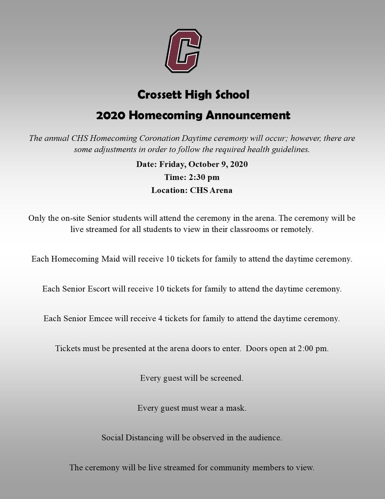 HOCO Daytime Coronation Ceremony 