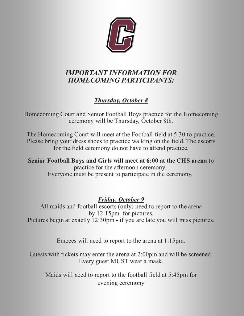 HOCO Information