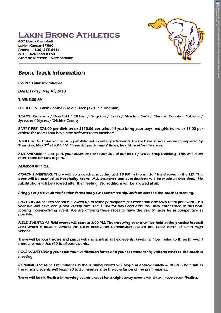 Info Letter