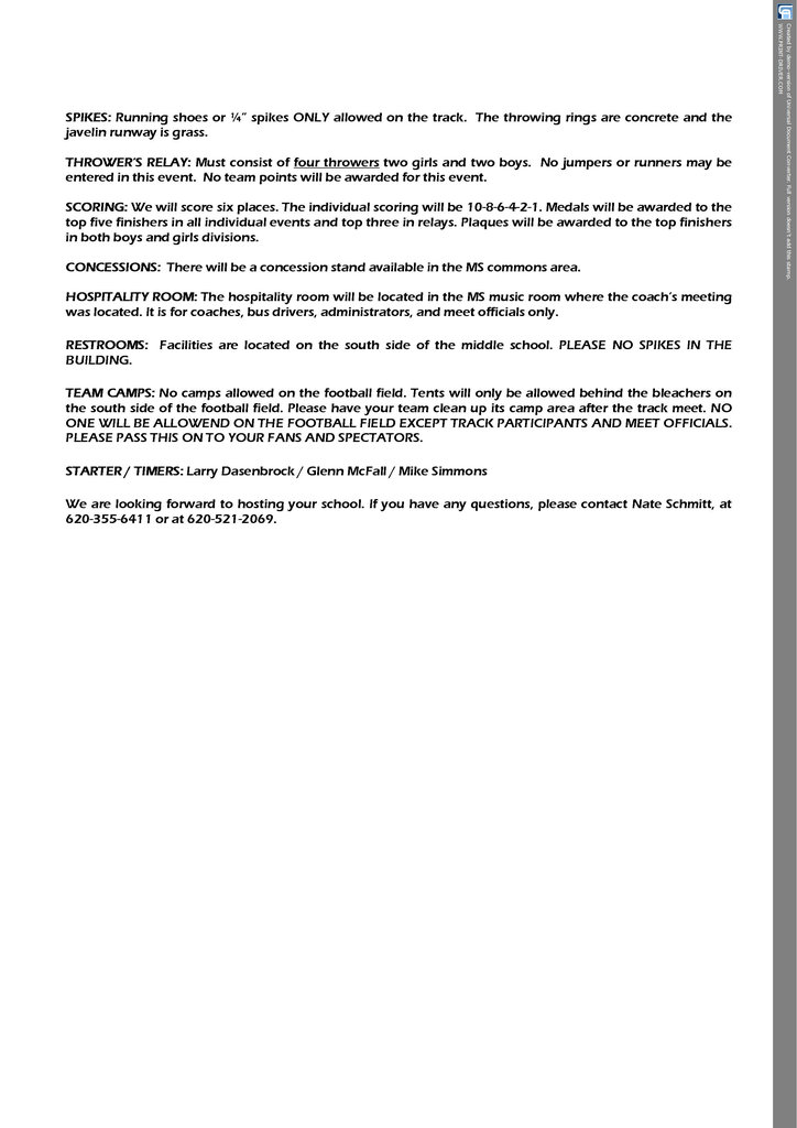 Info Letter