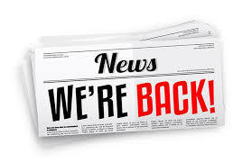 We're Back
