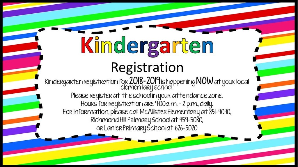 Kindergarten Registration