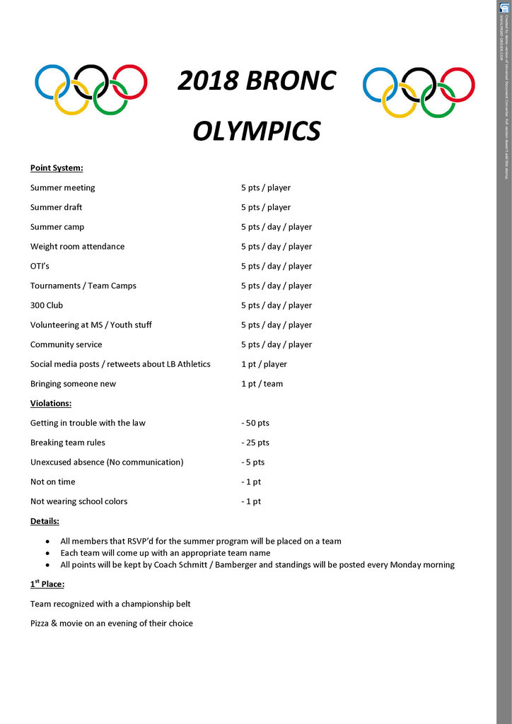 Summer Olympics