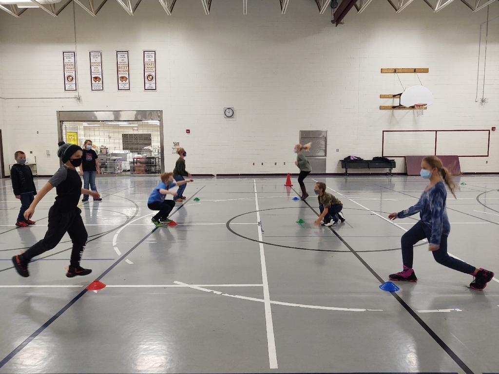 We took Rock, Paper, Scissors to a new level in elementary PE, adding fitness movements! 