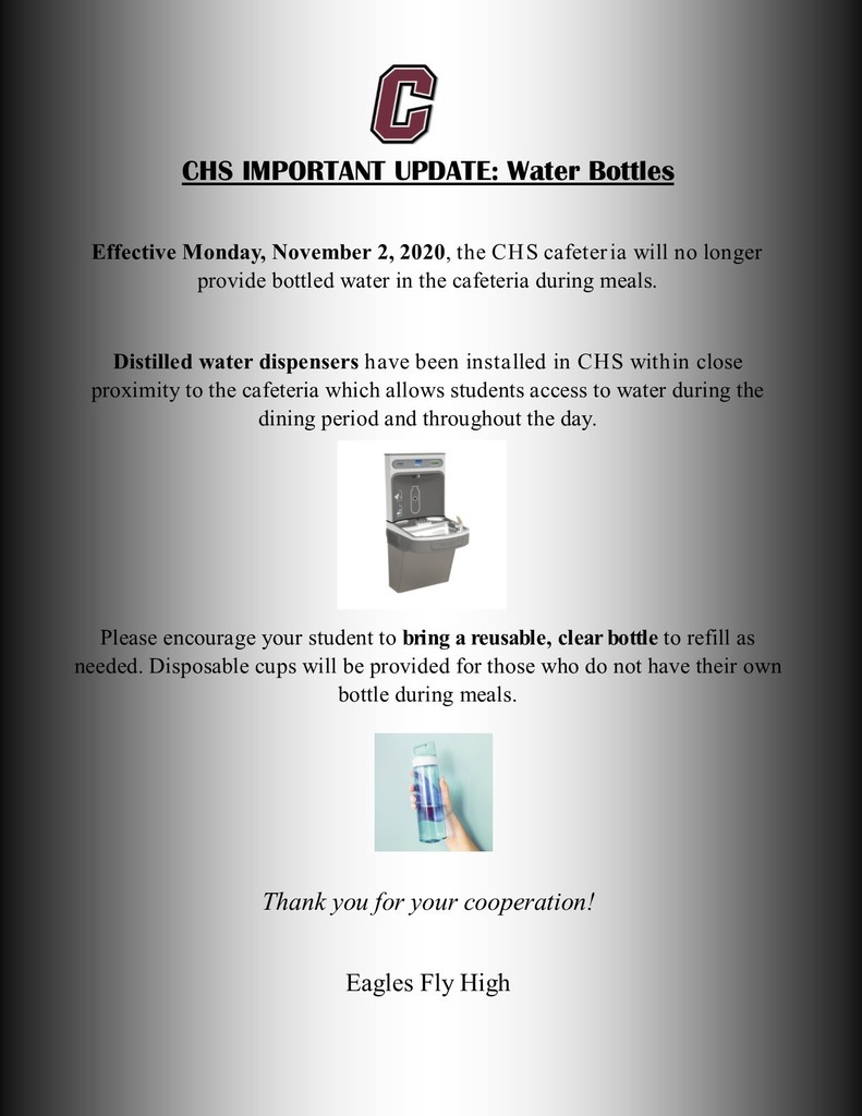 Water Bottle Update