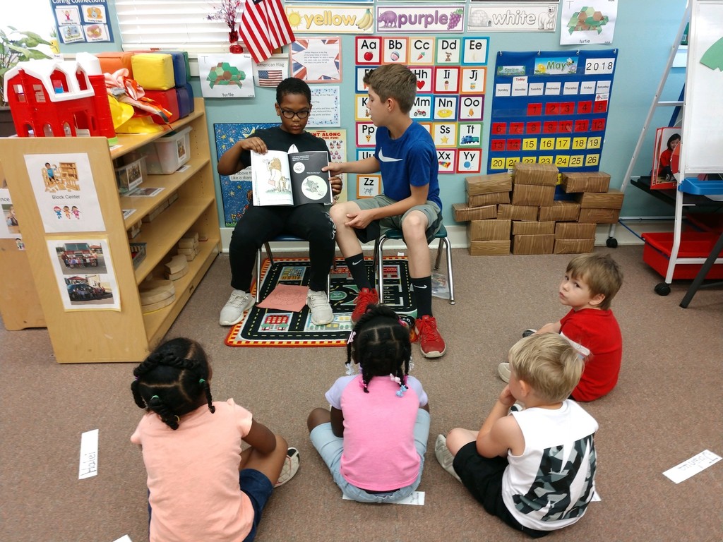 peake students reading