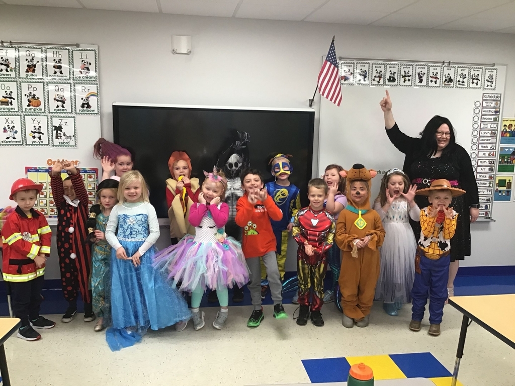 Miss Molenda's class Halloween fun!