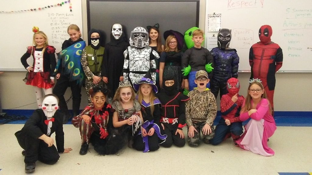 We had some great costumes!