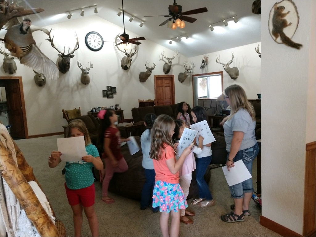 Taxidermy scavenger hunt
