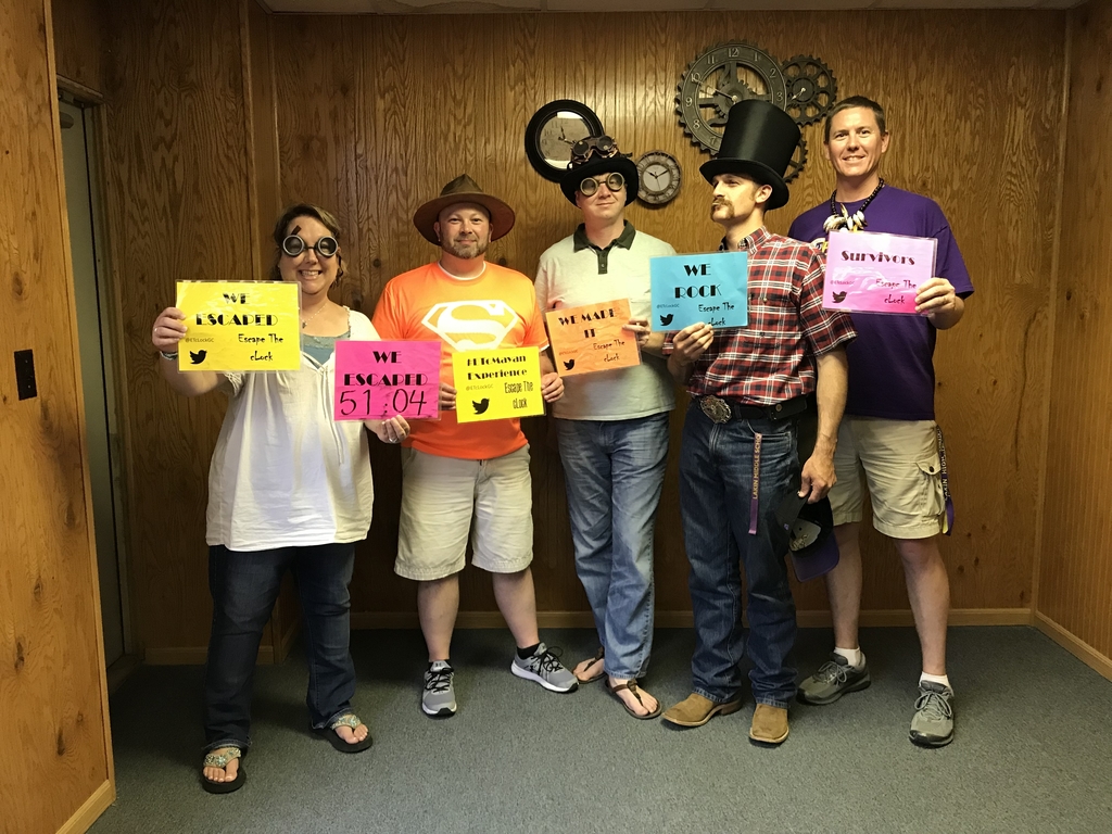 admin team escaping the clock