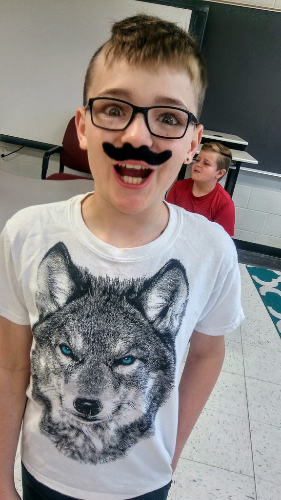 Having fun on the last full day of school!