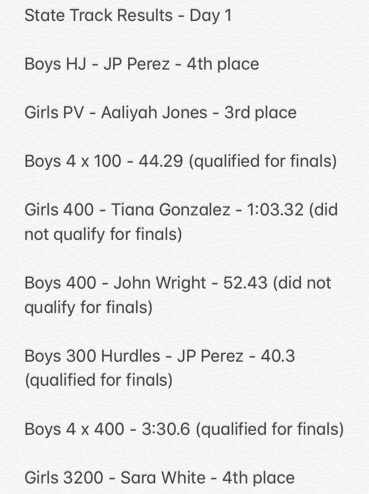 State Track