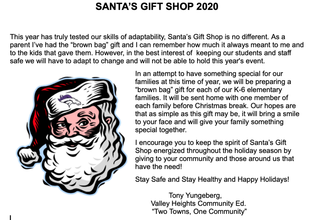 Santa's Gift Shop