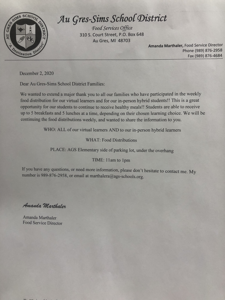 AGS Families Food Distribution 