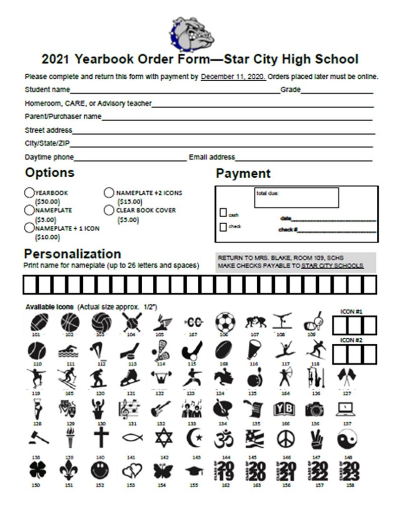 order form