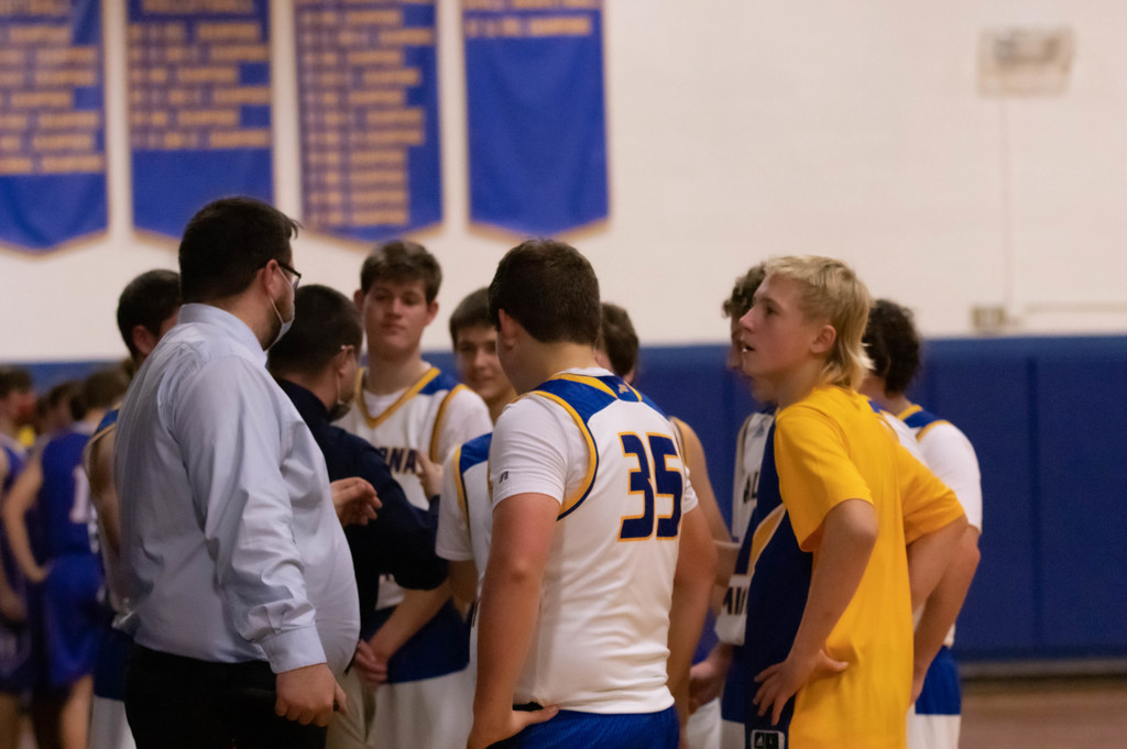 AMHS BB - Coach Lane Huffman & Coach Matt Carter