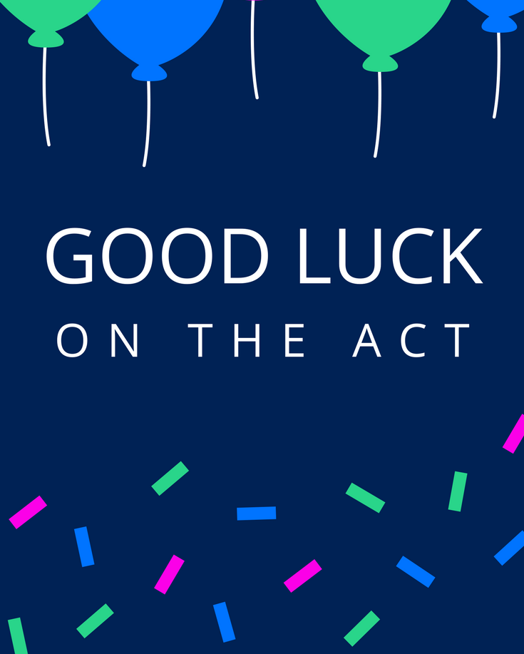 ACT this Saturday