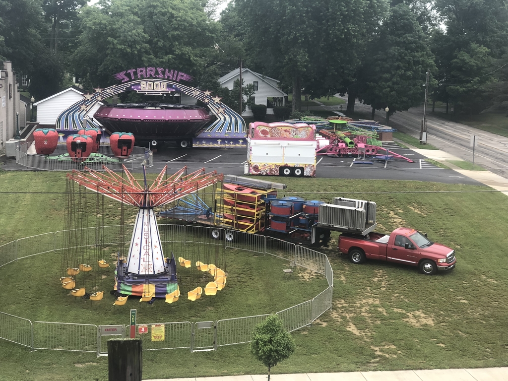Summerfest under construction