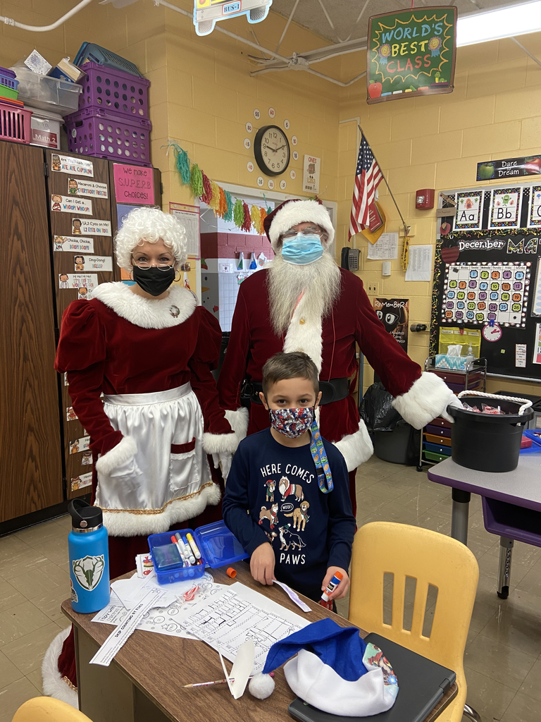 Visit from Santa and Mrs. Claus