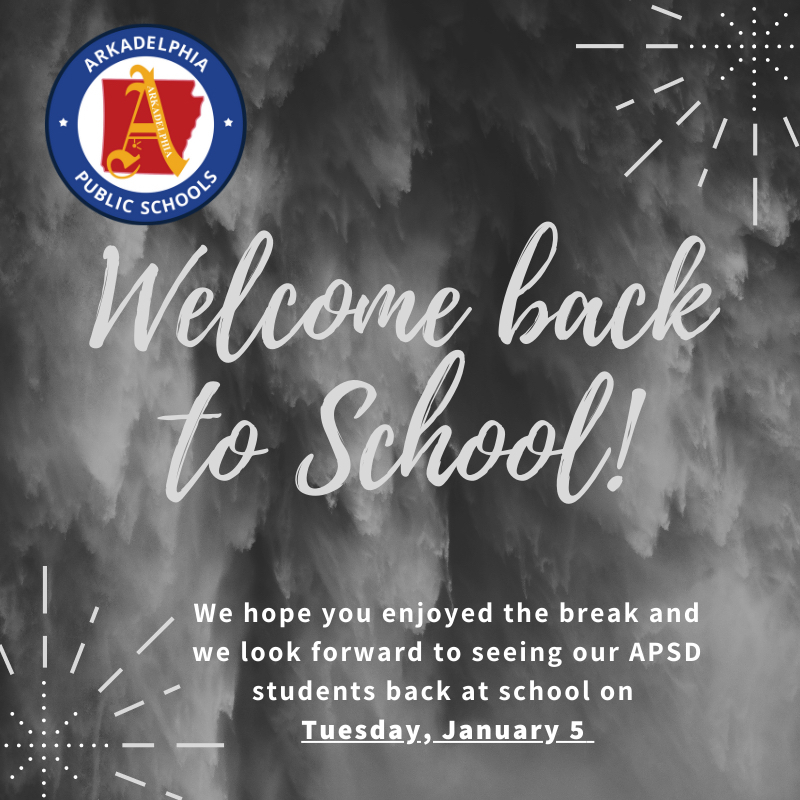 Spring semester for APSD students starts Tuesday, January 5