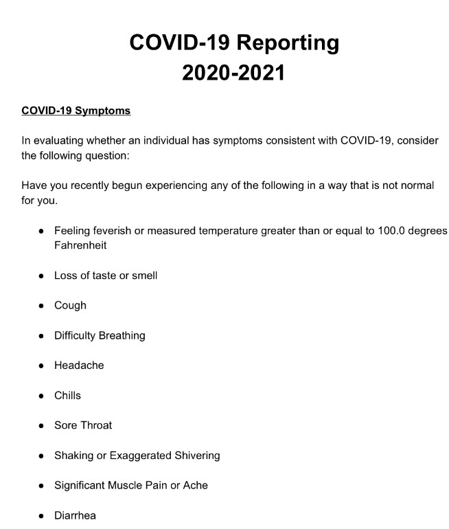 Symptoms