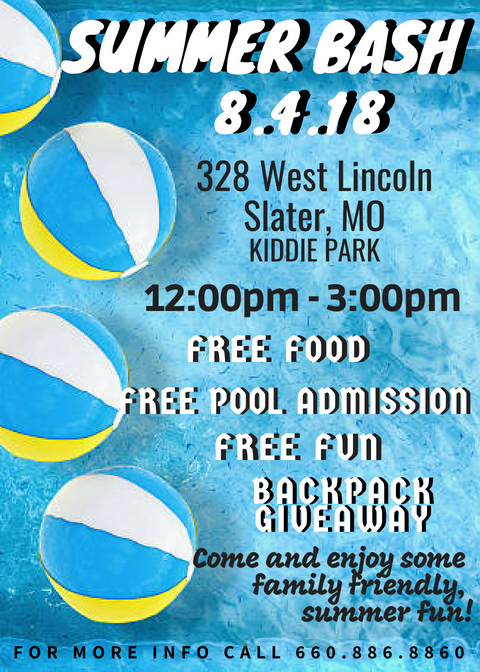 Summer Bash Flier