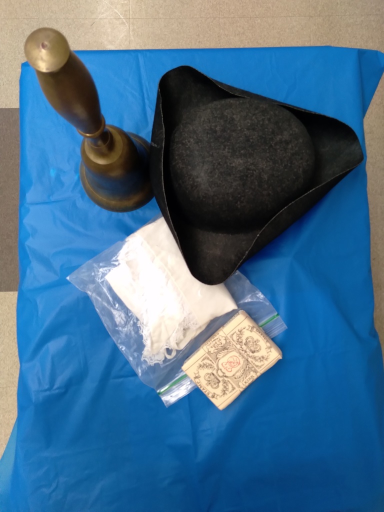 Tricorn hat and bell