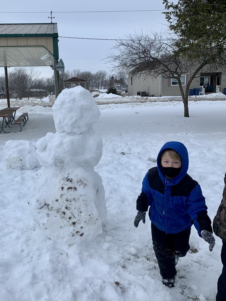 Wyatt and his creation!!