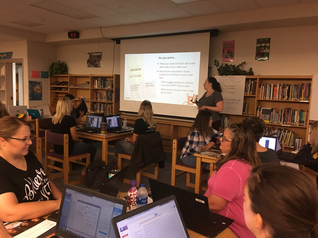 Assessment data training! 