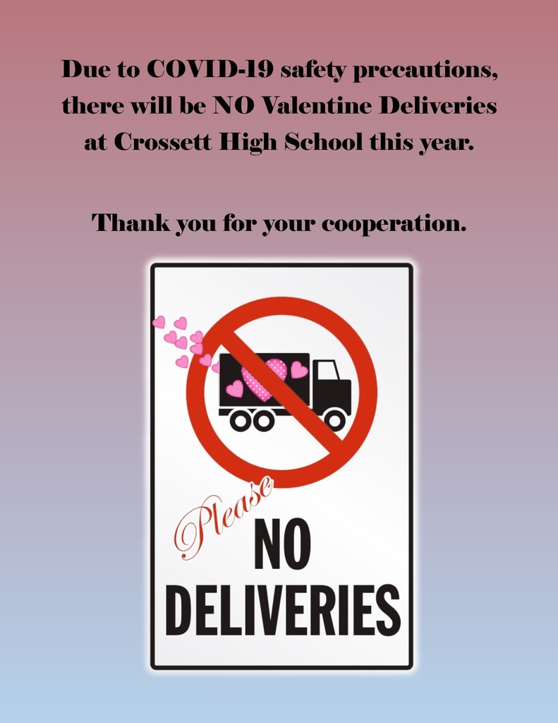 No Valentine's Deliveries