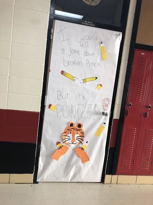 Middle School Spirit Week Door Decorating Contest