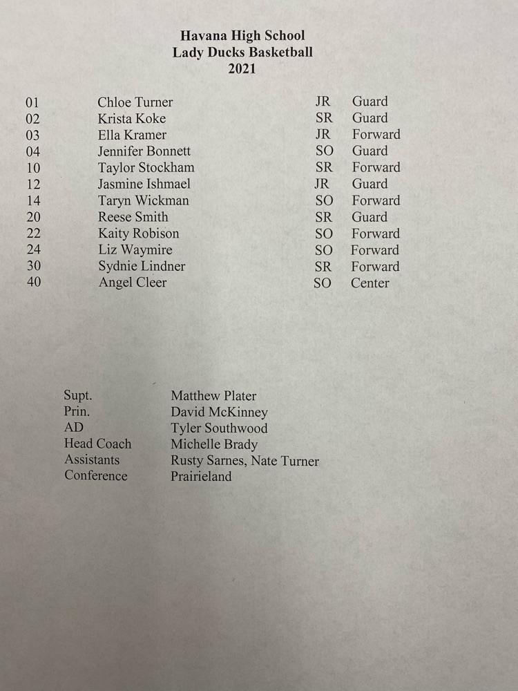 varsity girls