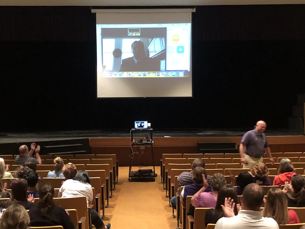 Dr. Watson joined us via technology.