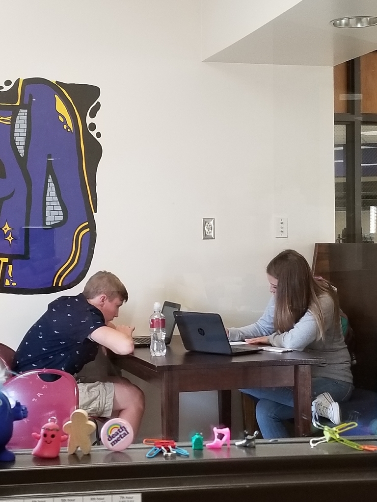 View from my office into the "Wildcat Den"