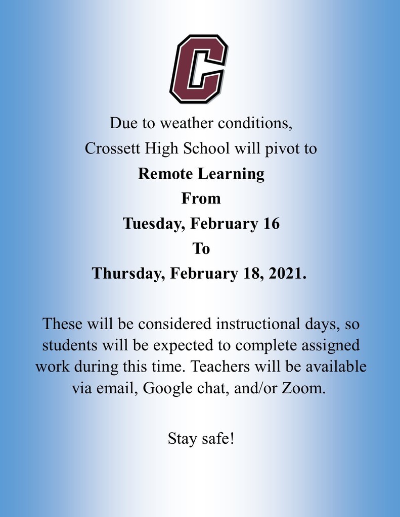 Remote Learning February