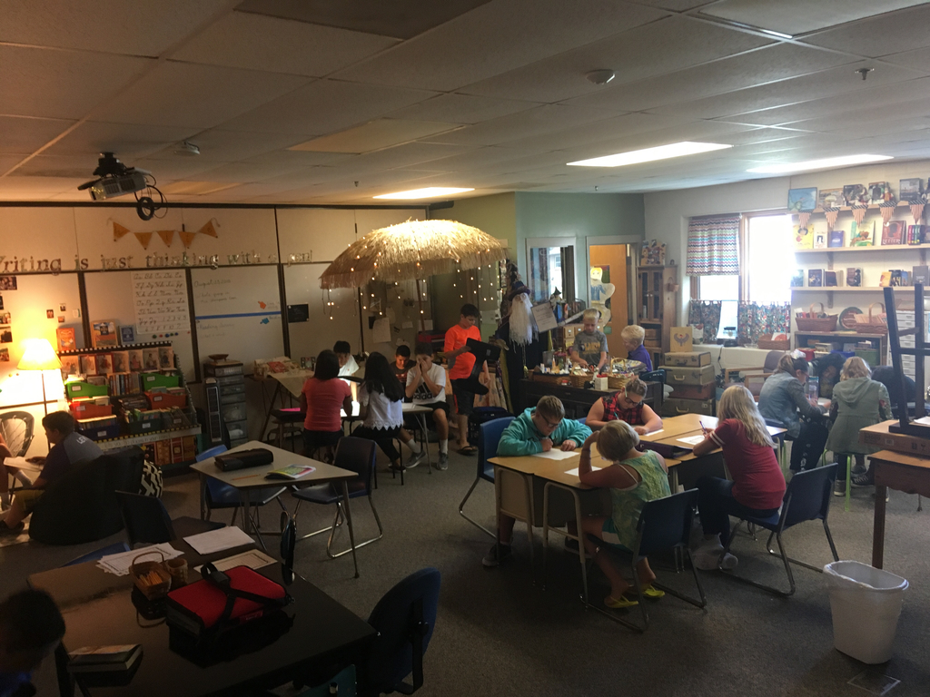 Mrs. Wilkinson’s 6 ELA classroom