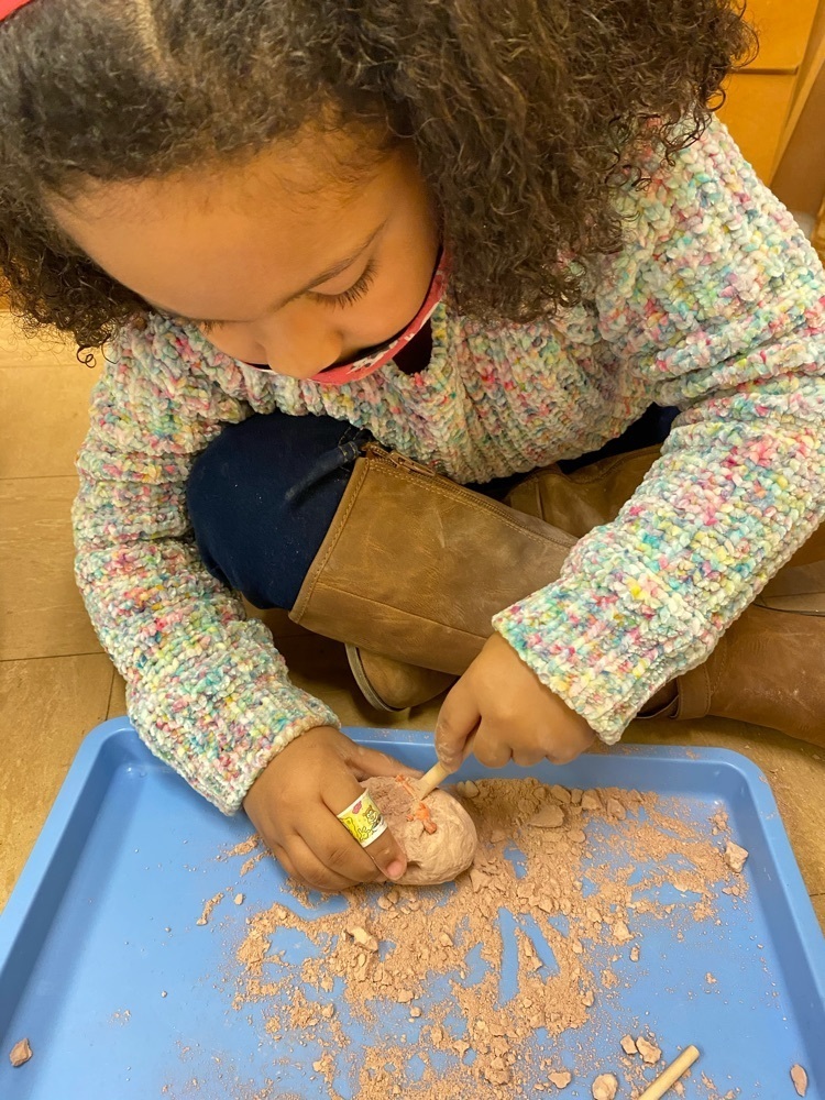 Excavating is hard work!  