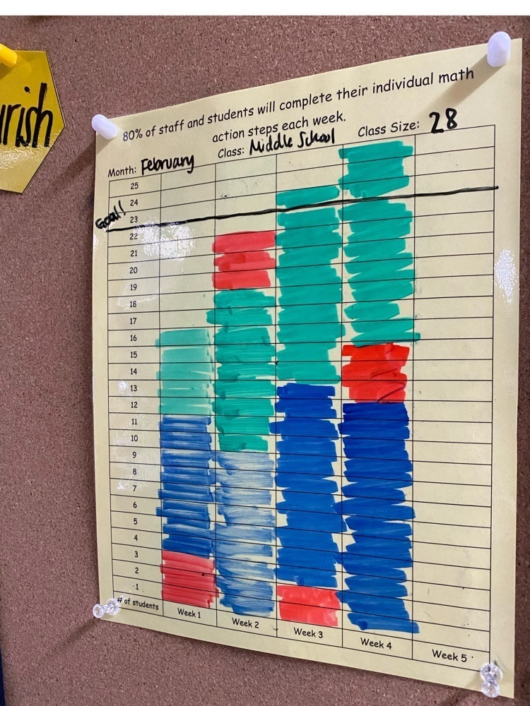 our goal tracker!