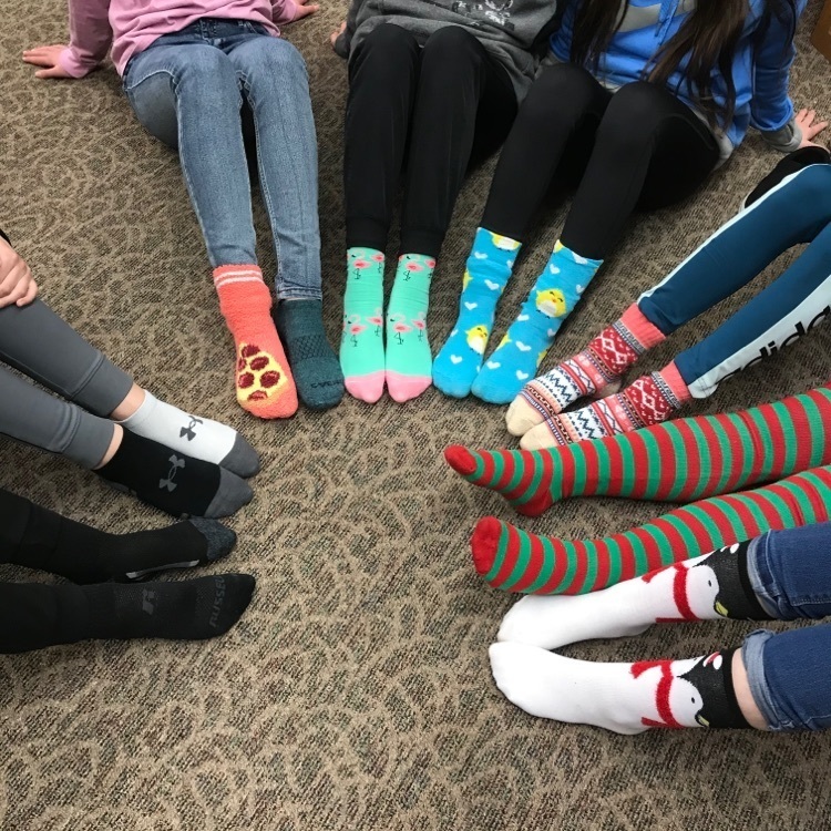 And more crazy socks.